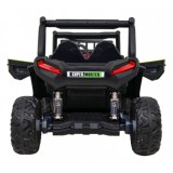 JOKO Elektrické autíčko BUGGY UTV 24V 200W, penové kolesá, Dvojmiestne kožené sedadlo, nosnosť 50kg, zelené