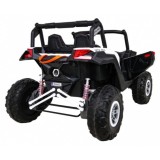 JOKO Elektrické Autíčko Buggy 24V UTV-MX 4x60W 4x4, penové kolesá, Dvojmiestne kožené sedadlo, nosnosť 50kg, biele