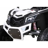 JOKO Elektrické Autíčko Buggy 24V UTV-MX 4x60W 4x4, penové kolesá, Dvojmiestne kožené sedadlo, nosnosť 50kg, biele