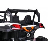 JOKO Elektrické Autíčko Buggy 24V UTV-MX 4x60W 4x4, penové kolesá, Dvojmiestne kožené sedadlo, nosnosť 50kg, biele