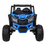 JOKO Elektrické Autíčko Buggy 24V UTV-MX 4x60W 4x4, penové kolesá, Dvojmiestne kožené sedadlo, nosnosť 50kg, modré