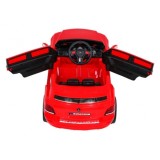 JOKO Elektrické autíčko QY618 City Rider, MP3 vstup, USB vstup, nastaviteľná Poloha Volantu, červené
