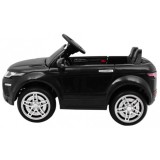 JOKO Elektrické autíčko Rapid Racer, penové kolesá, USB, odpružené, čierne
