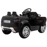 JOKO Elektrické autíčko Rapid Racer, penové kolesá, USB, odpružené, čierne