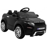 JOKO Elektrické autíčko Rapid Racer, penové kolesá, USB, odpružené, čierne