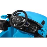JOKO Elektrické autíčko Rapid Racer, penové kolesá, USB, odpružené, modré