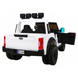 JOKO Elektrické autíčko FORD Super Duty s dymom, dvojité zadné kolesá, nosnosť 60kg, extra Led svetlá, penové kolesá, kožené sed