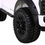 JOKO Elektrické autíčko FORD Super Duty s dymom, dvojité zadné kolesá, nosnosť 60kg, extra Led svetlá, penové kolesá, kožené sed