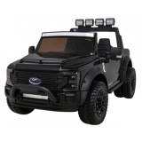 JOKO Elektrické autíčko FORD Super Duty s Dymom, dvojité zadné kolesá, nosnosť 60kg, extra Led svetlá, penové kolesá, kožené sed