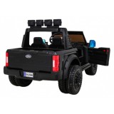JOKO Elektrické autíčko FORD Super Duty s Dymom, dvojité zadné kolesá, nosnosť 60kg, extra Led svetlá, penové kolesá, kožené sed