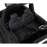 JOKO Elektrické autíčko FORD Super Duty s Dymom, dvojité zadné kolesá, nosnosť 60kg, extra Led svetlá, penové kolesá, kožené sed