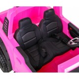 JOKO Elektrické autíčko FORD Super Duty s dymom, dvojité zadné kolesá, nosnosť 60kg, extra Led svetlá, penové kolesá, kožené sed