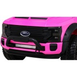 JOKO Elektrické autíčko FORD Super Duty s dymom, dvojité zadné kolesá, nosnosť 60kg, extra Led svetlá, penové kolesá, kožené sed