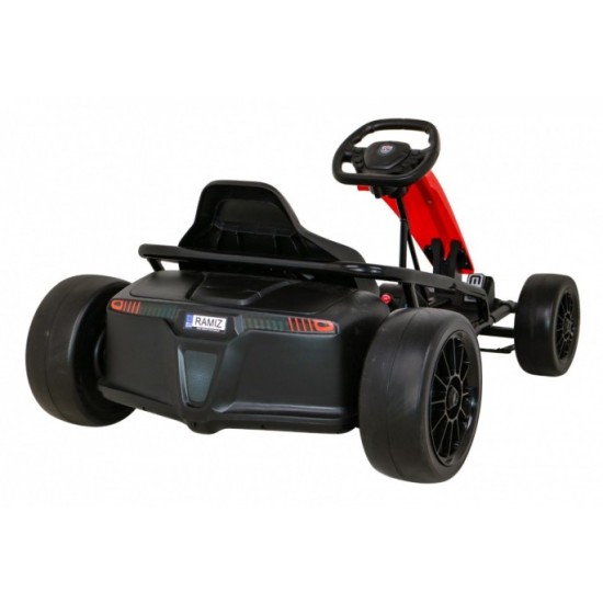JOKO Elektrické autíčko Motokára FX1 Drift Master, nosnosť 70kg, Funkcia Drift, rýchlosť 13km/h, červená