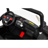 JOKO Elektrické autíčko Grand Buggy 4x4 Lift, Dvojmiestne kožené sedadlo, penové kolesá, FM rádio, nosnosť 59kg, biele