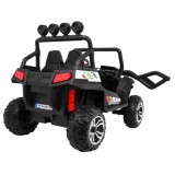 JOKO Elektrické autíčko Grand Buggy 4x4 Lift, Dvojmiestne kožené sedadlo, penové kolesá, FM rádio, nosnosť 59kg, biele