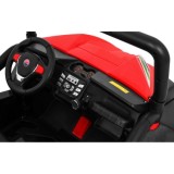 JOKO Elektrické autíčko Grand Buggy 4x4 Lift, Dvojmiestne kožené sedadlo, penové kolesá, FM rádio, nosnosť 59kg, červené