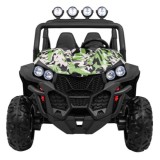 JOKO Elektrické autíčko Grand Buggy 4x4 Lift, Dvojmiestne kožené sedadlo, penové kolesá, FM rádio, nosnosť 59kg, maskáčové