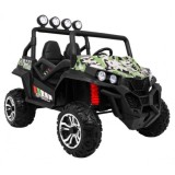 JOKO Elektrické autíčko Grand Buggy 4x4 Lift, Dvojmiestne kožené sedadlo, penové kolesá, FM rádio, nosnosť 59kg, maskáčové