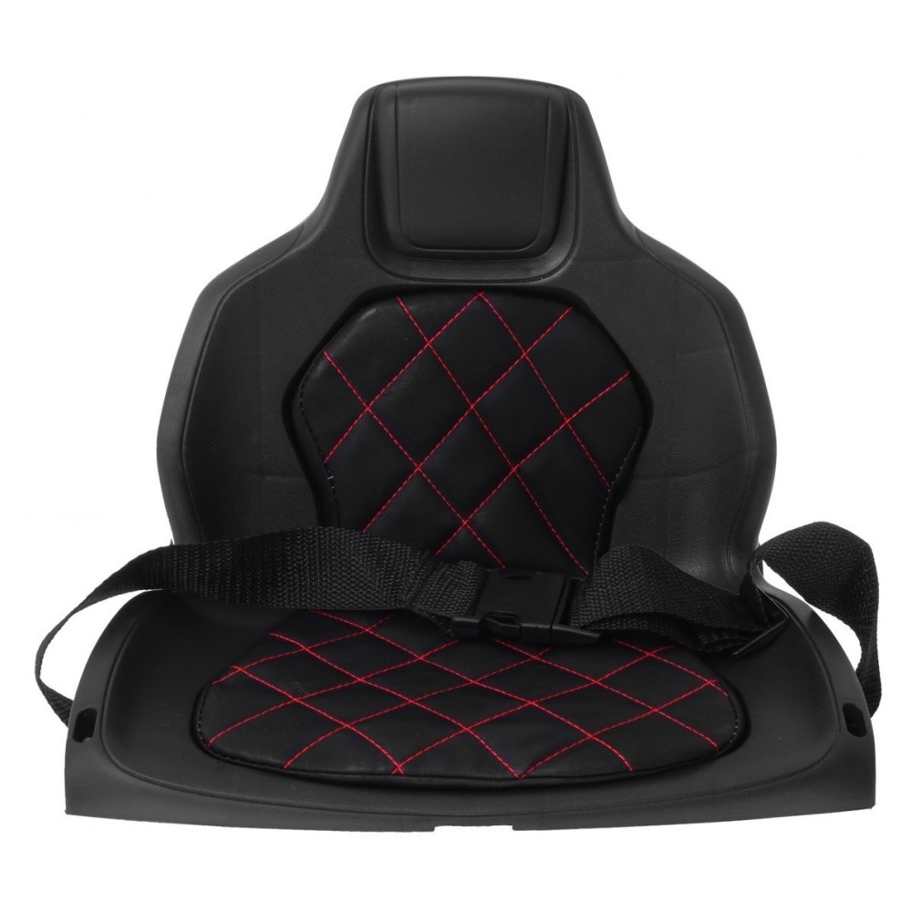 JOKO Elektrické autíčko Mustang GT, penové kolesá, kožené sedadlo, USB, MP3, červené