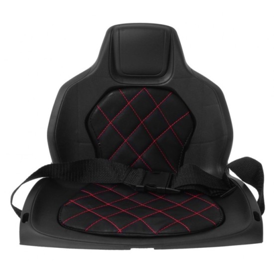 JOKO Elektrické autíčko Mustang GT, penové kolesá, kožené sedadlo, USB, MP3, modré