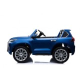 JOKO Elektrické autíčko Lexus LX570, Lakované, pohon 4x4, penové kolesá, kožené sedadlo, FM rádio, modré