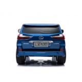 JOKO Elektrické autíčko Lexus LX570, Lakované, pohon 4x4, penové kolesá, kožené sedadlo, FM rádio, modré