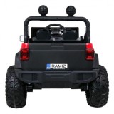 JOKO Elektrické autíčko Jeep 4x4 Master Of Terain, penové kolesá, kožené sedadlo, červené