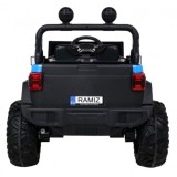 JOKO Elektrické autíčko Jeep 4x4 Master Of Terain, penové kolesá, kožené sedadlo, modré