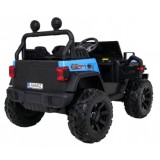 JOKO Elektrické autíčko Jeep 4x4 Master Of Terain, penové kolesá, kožené sedadlo, modré