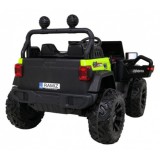 JOKO Elektrické autíčko Jeep 4x4 Master Of Terain, penové kolesá, kožené sedadlo, zelené