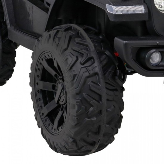 JOKO Elektrické autíčko Jeep 4x4 Master Of Terain, penové kolesá, kožené sedadlo, zelené