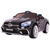 Joko, Elektrické autíčko Mercedes AMG SL65, Penové kolesá, Kožené sedadlo, USB, čierne