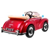 JOKO Elektrické autíčko Mercedes 300s RETRO, lakované, penové kolesá, odpružené, FM rádio, červené