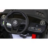 JOKO Elektrické autíčko Mercedes Benz AMG SL65 S, Efekt Hojdania, Penové kolesá, Kožené sedadlo, čierne