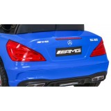 JOKO Elektrické autíčko Mercedes Benz AMG SL65 S, Efekt Hojdania, penové kolesá, kožené sedadlo, modré