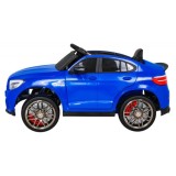 JOKO Elektrické autíčko Mercedes Benz GLC63S 4x4, penové kolesá, kožené sedadlo, modré