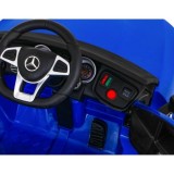 JOKO Elektrické autíčko Mercedes Benz GLC63S 4x4, penové kolesá, kožené sedadlo, modré