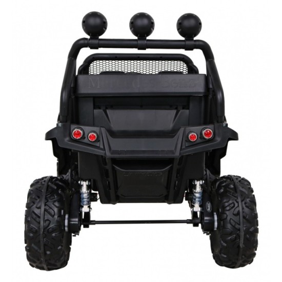JOKO Elektrické autíčko Mercedes Benz Unimog 4x4, penové kolesá, kožené sedadlo, biele