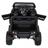 JOKO Elektrické autíčko Mercedes Benz Unimog 4x4, penové kolesá, kožené sedadlo, maskáčové