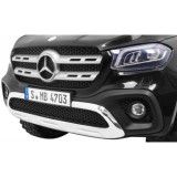JOKO Elektrické autíčko Mercedes Benz X-Class, MP4 LCD panel, dvojmiestne, penové kolesá, kožené sedadlo, nosnosť 50kg, čierne