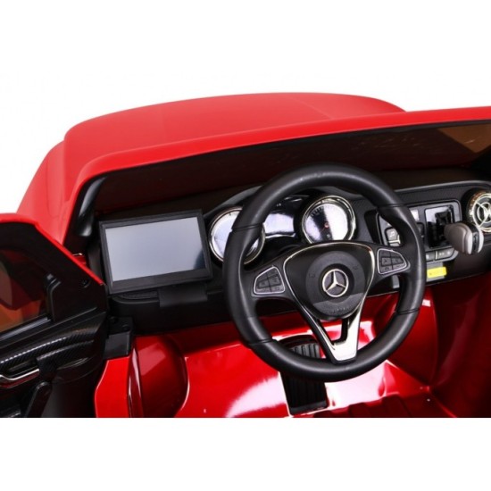 JOKO Elektrické autíčko Mercedes Benz X-Class 4x4, Lakované, MP4 LCD displej, dvojmiestne, Efekt HOJDANIA, penové kolesá, kožené