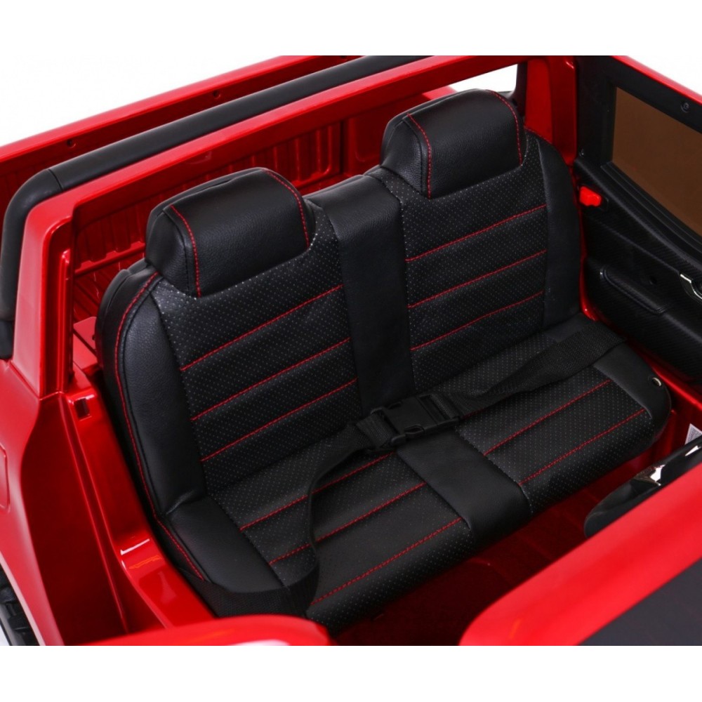 JOKO Elektrické autíčko Mercedes Benz X-Class 4x4, Lakované, MP4 LCD displej, dvojmiestne, Efekt HOJDANIA, penové kolesá, kožené