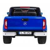 JOKO Elektrické autíčko Mercedes Benz X-Class 4x4, Lakované, MP4 LCD displej, dvojmiestne, Efekt HOJDANIA, penové kolesá, kožené