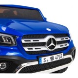 JOKO Elektrické autíčko Mercedes Benz X-Class 4x4, Lakované, MP4 LCD displej, dvojmiestne, Efekt HOJDANIA, penové kolesá, kožené
