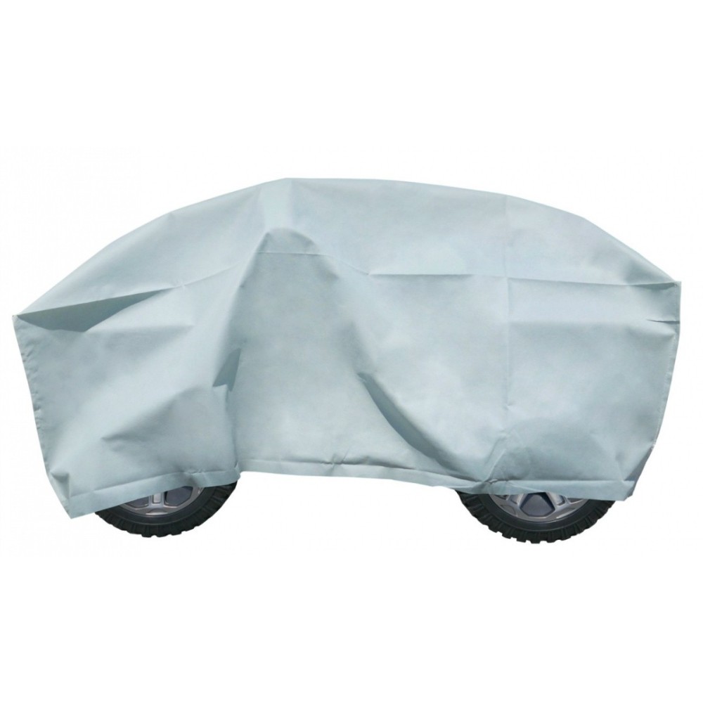 JOKO Elektrické autíčko Jeep Monster 4x4, penové kolesá, kožené sedadlo, USB, nosnosť 40kg + Batoh, červené