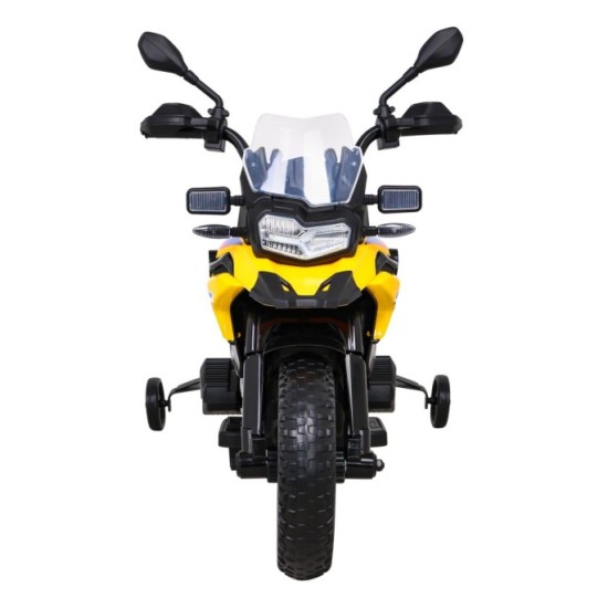 JOKO Elektrická Motorka BMW F850 GS, penové kolesá, žltá