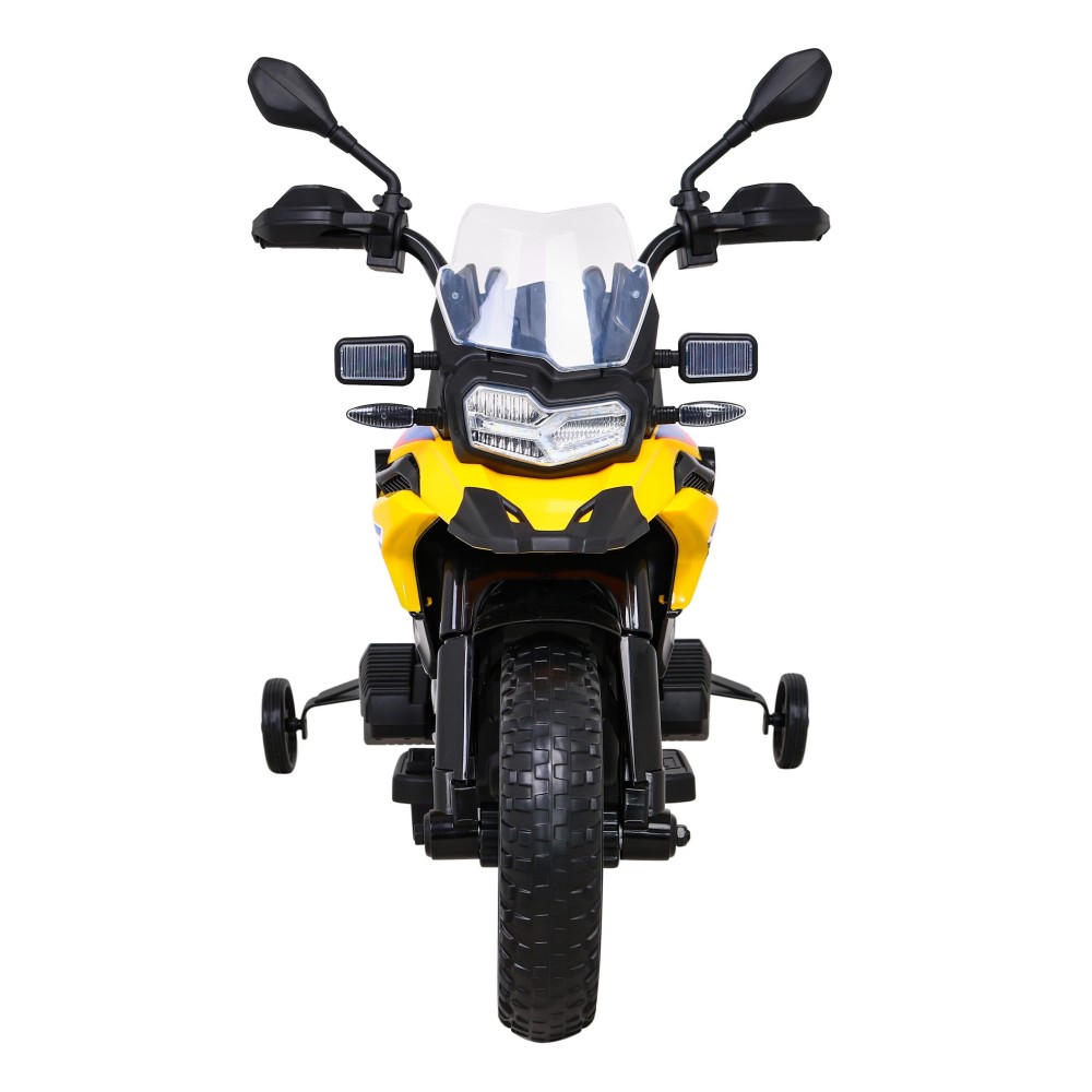 JOKO Elektrická Motorka BMW F850 GS, penové kolesá, žltá