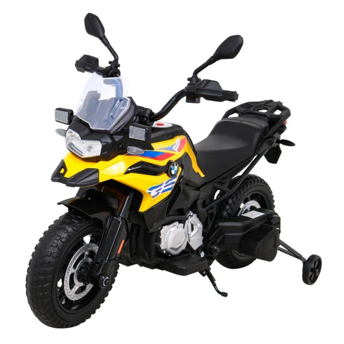 JOKO Elektrická Motorka BMW F850 GS, penové kolesá, žltá