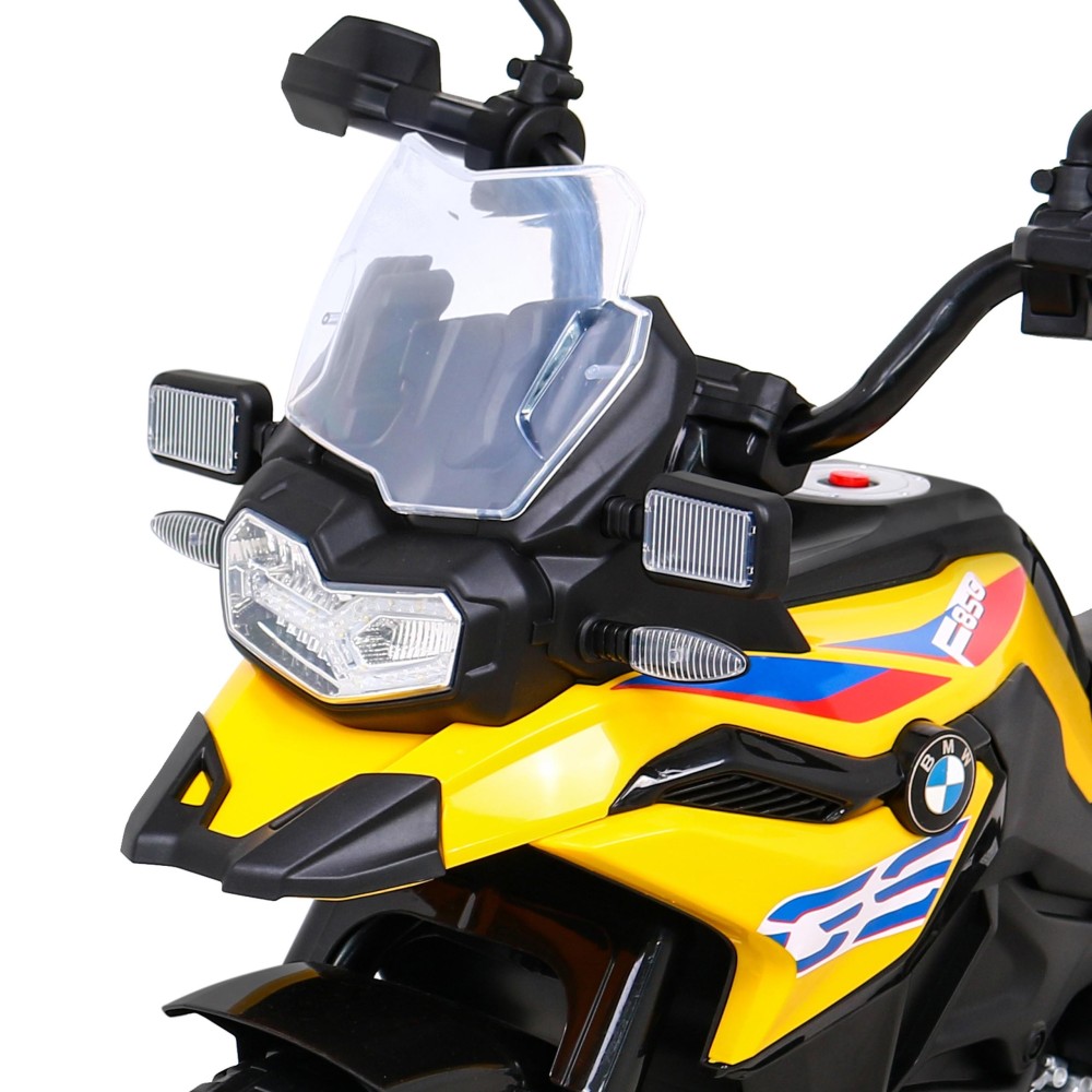 JOKO Elektrická Motorka BMW F850 GS, penové kolesá, žltá